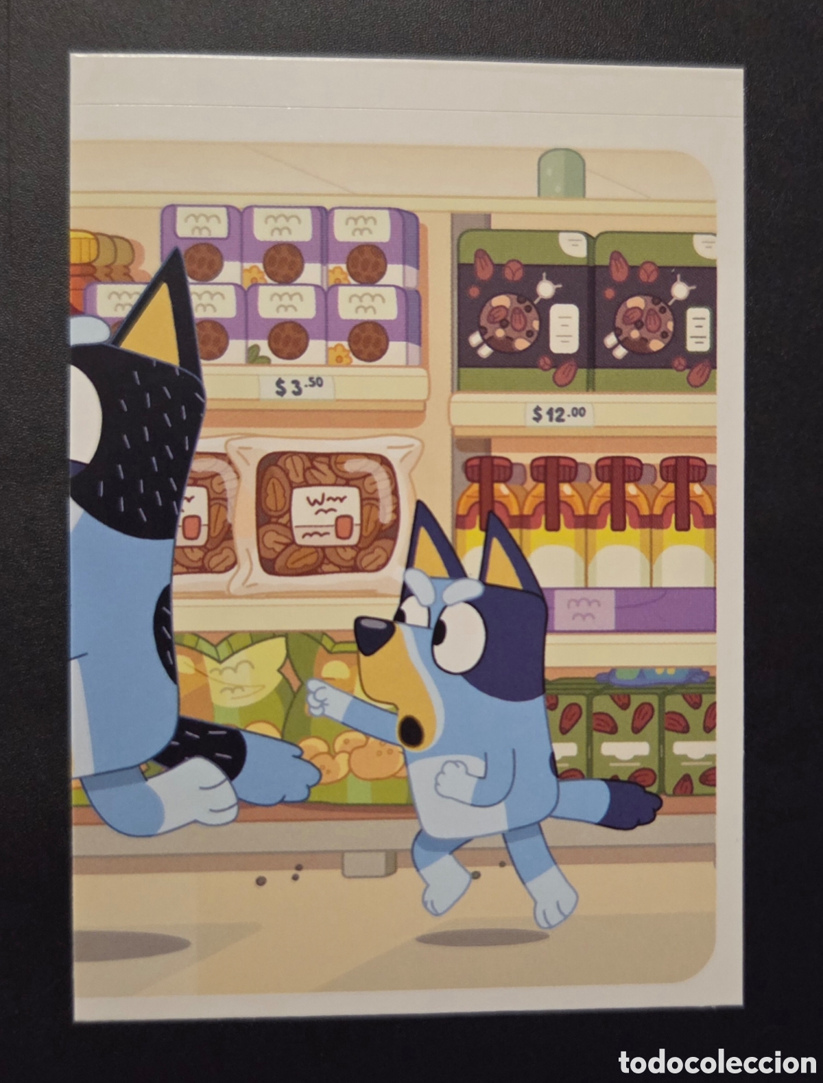 Collectable Antique Stickers: CROMO N&deg; 10 BLUEY FUNNY YUMMY 2026 PANINI