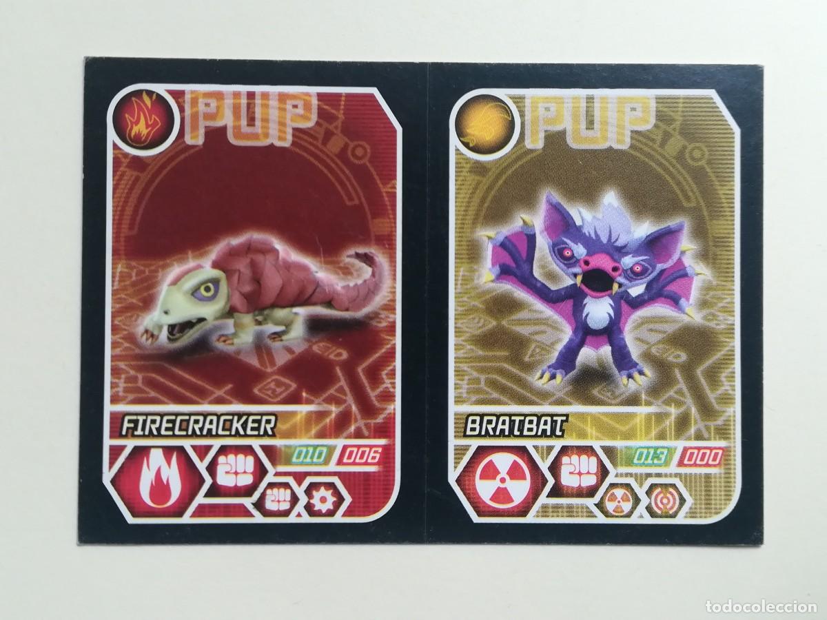 Collectable Antique Stickers: Invizimals Evolution 4 56 / 004 056 Firecracker Bratbat - Panini 2012 Sin pegar