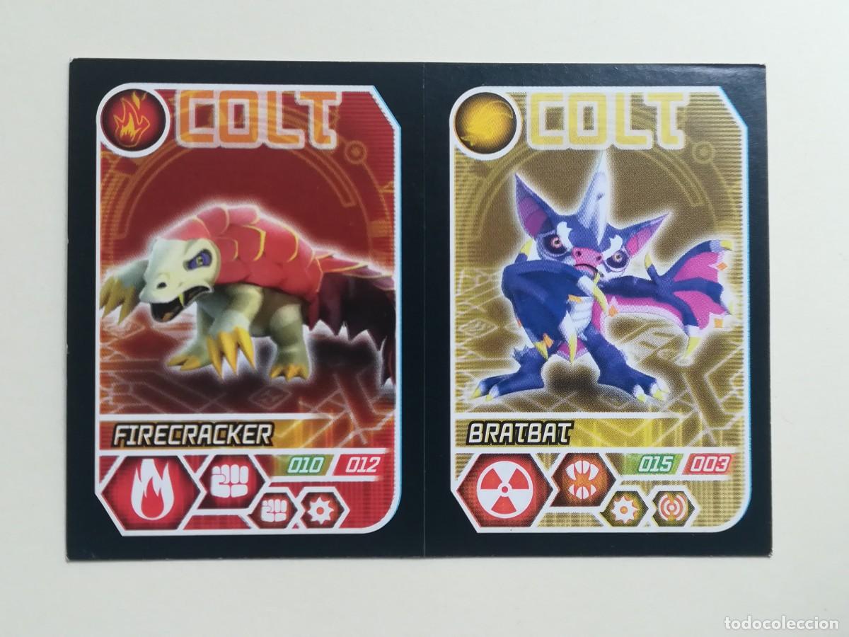 Coleccionismo cromos antiguos: Invizimals Evolution 5 57 / 005 057 Firecracker Bratbat - Panini 2012 Sin pegar - Foto 1