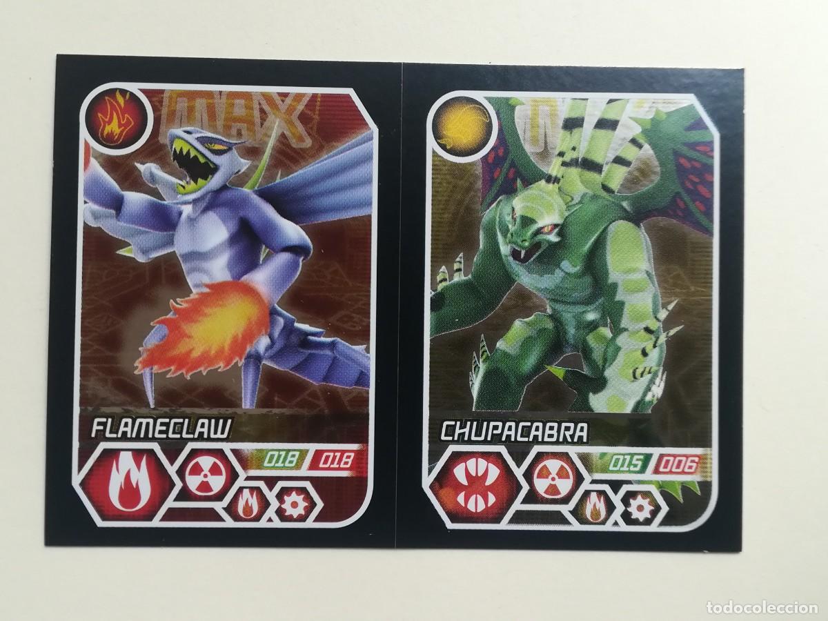 Coleccionismo cromos antiguos: Invizimals Evolution 9 61 / 009 061 Flameclaw Chupacabra - Panini 2012 Sin pegar