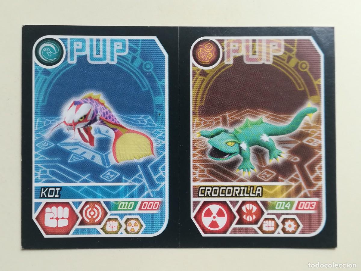Coleccionismo cromos antiguos: Invizimals Evolution 281 220 Koi Crocorilla - Panini 2012 Sin pegar