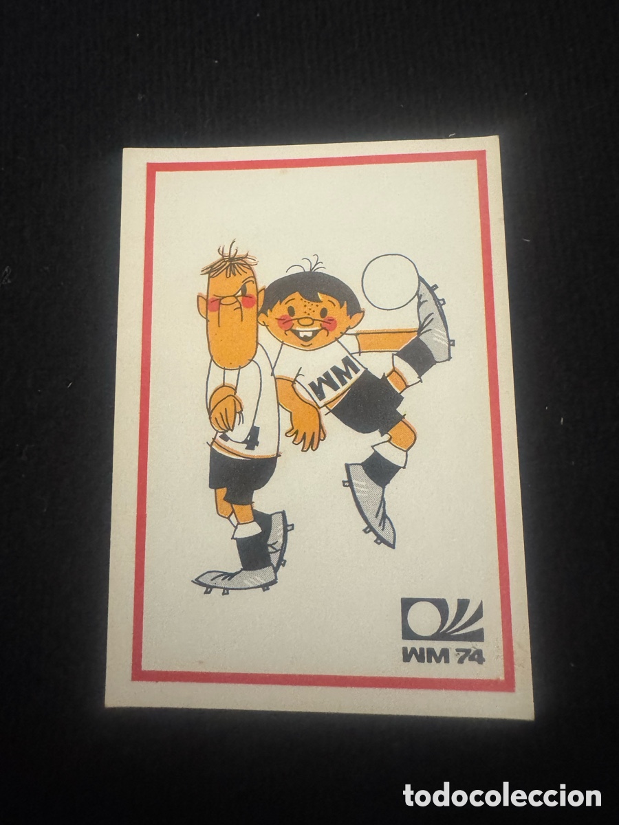 Coleccionismo cromos antiguos: Tip-Tap - Panini World cup Munchen 1974 - Foto 1