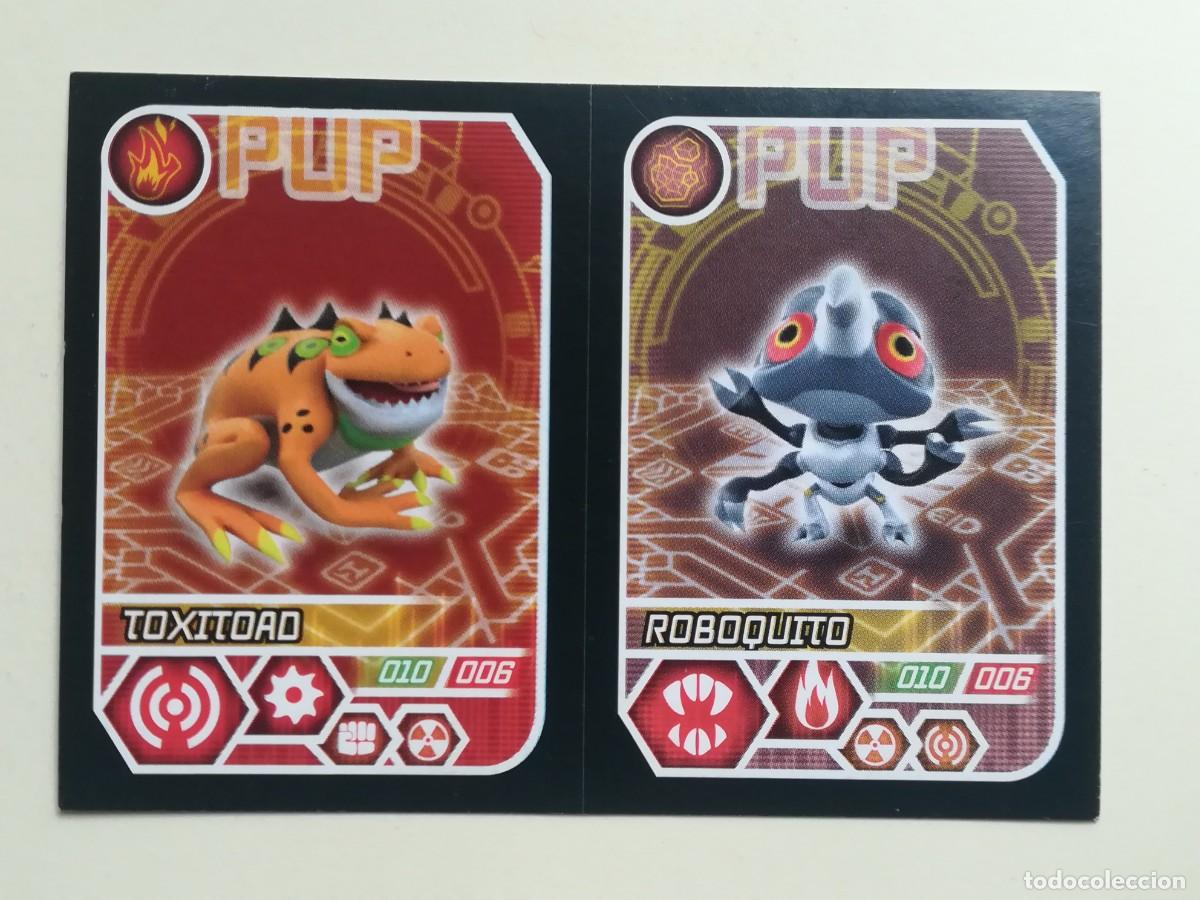 Coleccionismo cromos antiguos: Invizimals Evolution 302 80 / 302 080 Toxitoad Roboquito - Panini 2012 Sin pegar