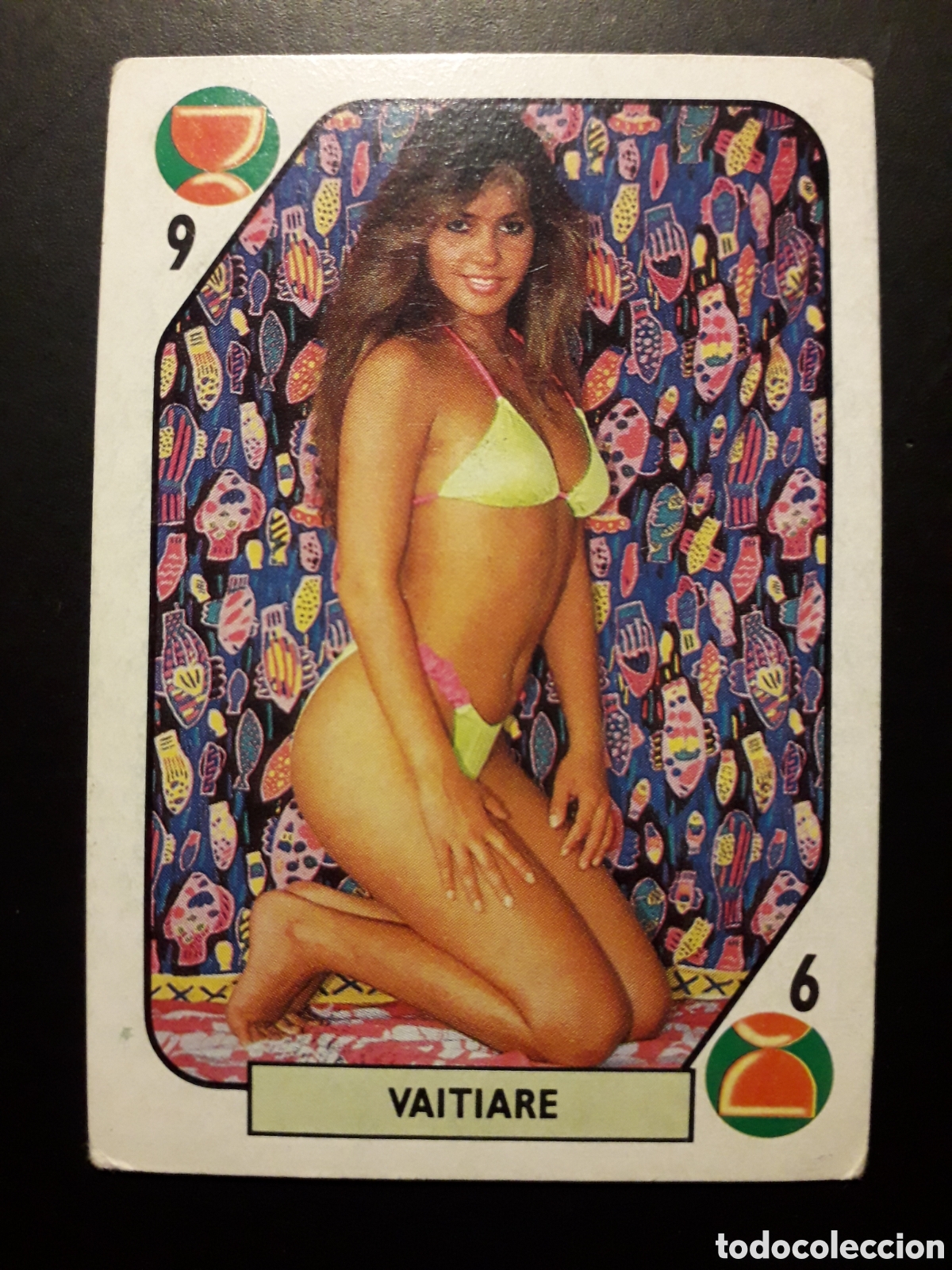 Coleccionismo cromos antiguos: VAITIARE, TELE BANCO POP TRASERA ROJA 1988.SIN PEGAR PEDIDO M&Iacute;NIMO 3&euro;