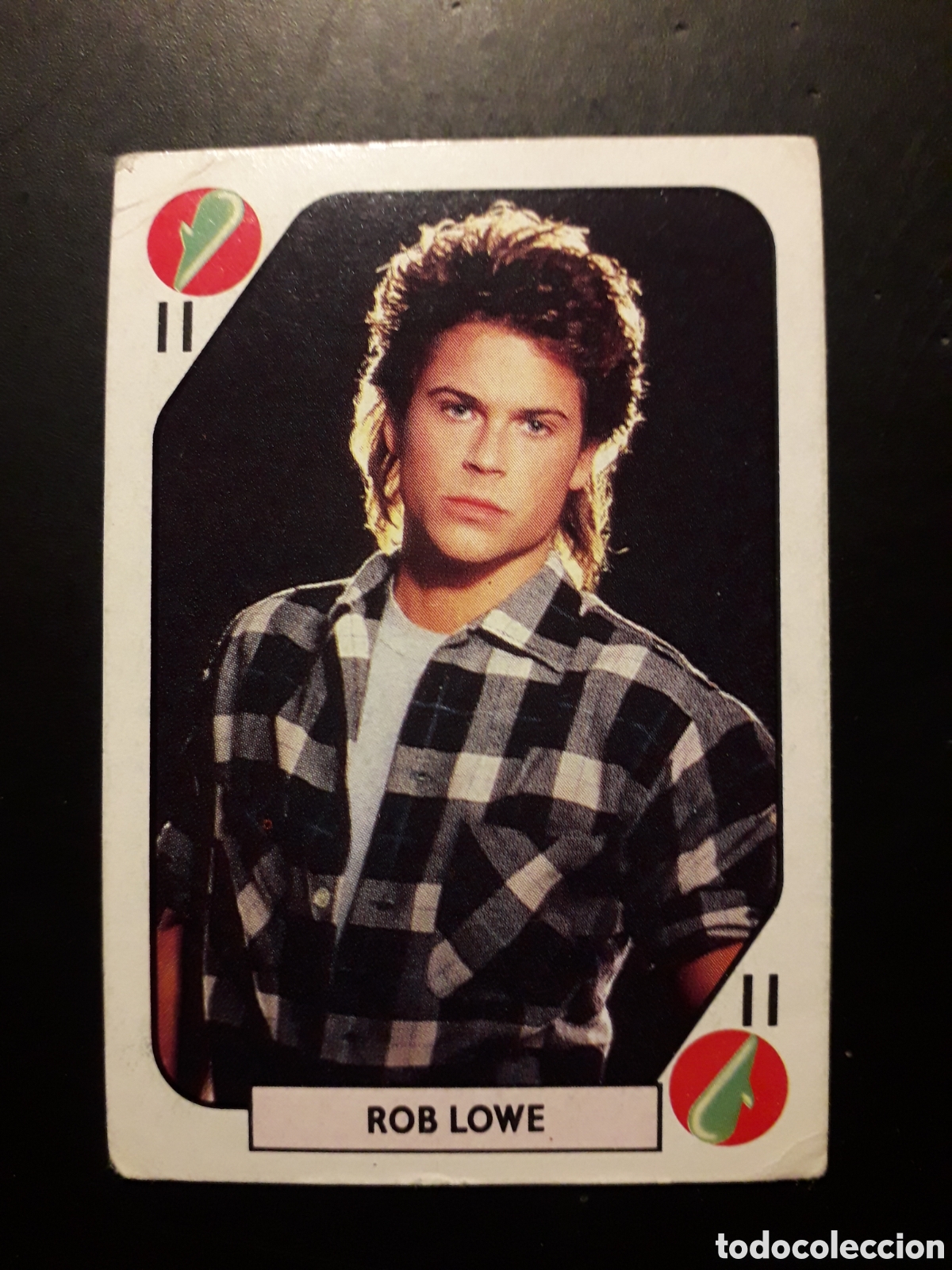 Coleccionismo cromos antiguos: ROB LOVE, TELE BANCO POP TRASERA AZUL 1988. SIN PEGAR PEDIDO M&Iacute;NIMO 3&euro;