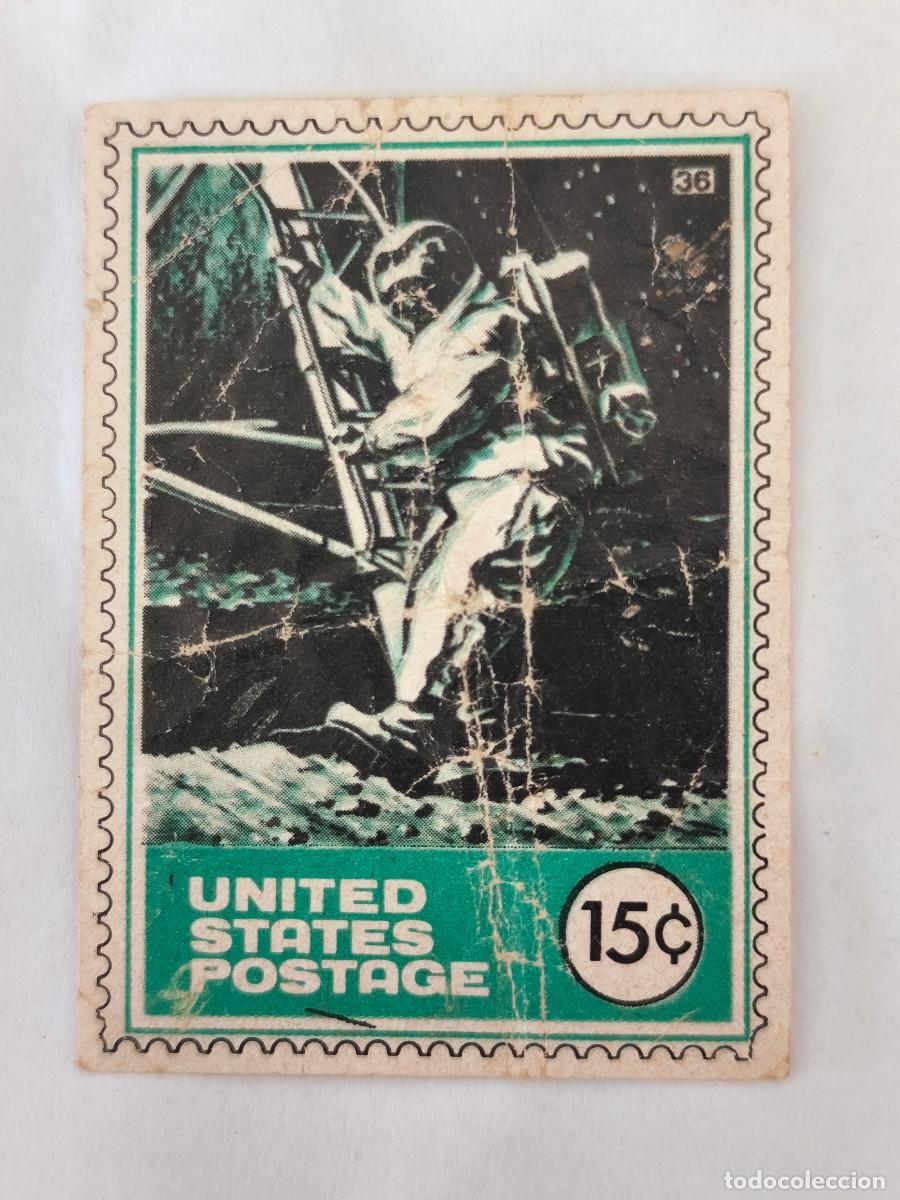 Collectionnisme Cartes &agrave; collectionner anciennes: LA GRAN PROEZA - CROMO No 36 - UNITED STATES POSTAGE - Nunca Pegado