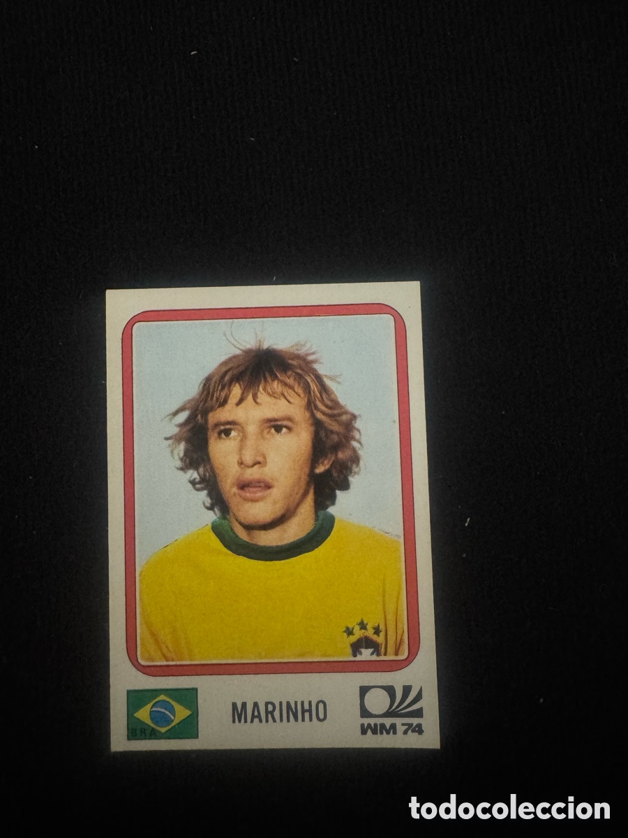 Coleccionismo cromos antiguos: Marinho - Panini World cup Munchen 1974