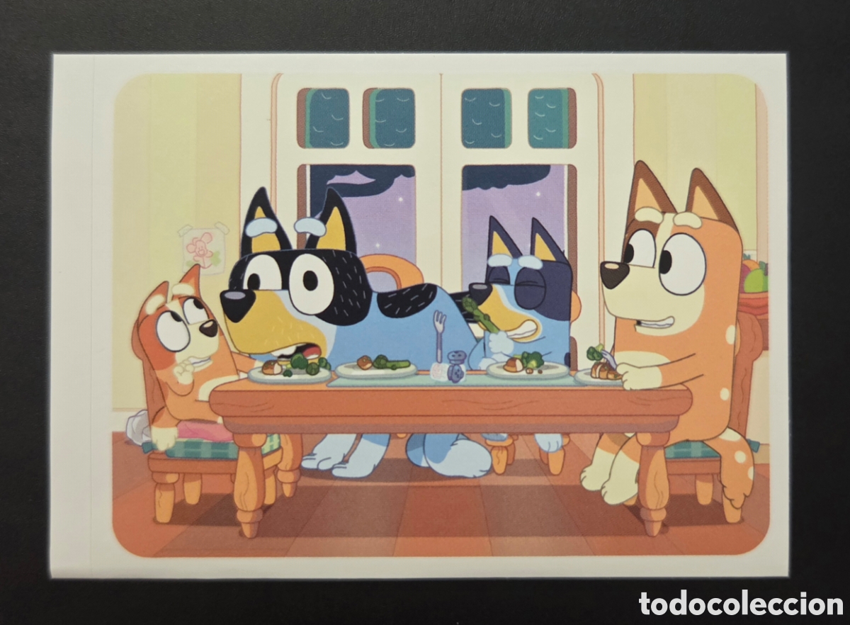 Collectionnisme Cartes &agrave; collectionner anciennes: CROMO N&deg; 22 BLUEY FUNNY YUMMY 2026 PANINI