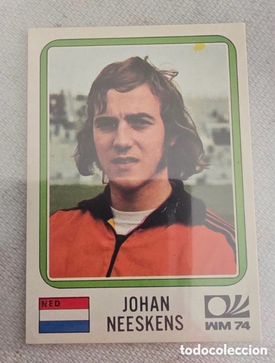 Sammeln alte Sammelbilder: Johan Neeskens - Panini World Cup Munchen 1974