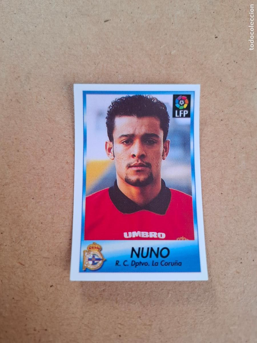 Collezionismo Figurine antiche: BOLLYCAO 96 97 1996 1997 - 294 NUNO - R.C. DEPORTIVO ( TRASERA TE PRESENTA F&Uacute;TBOL ) NUNCA PEGADO