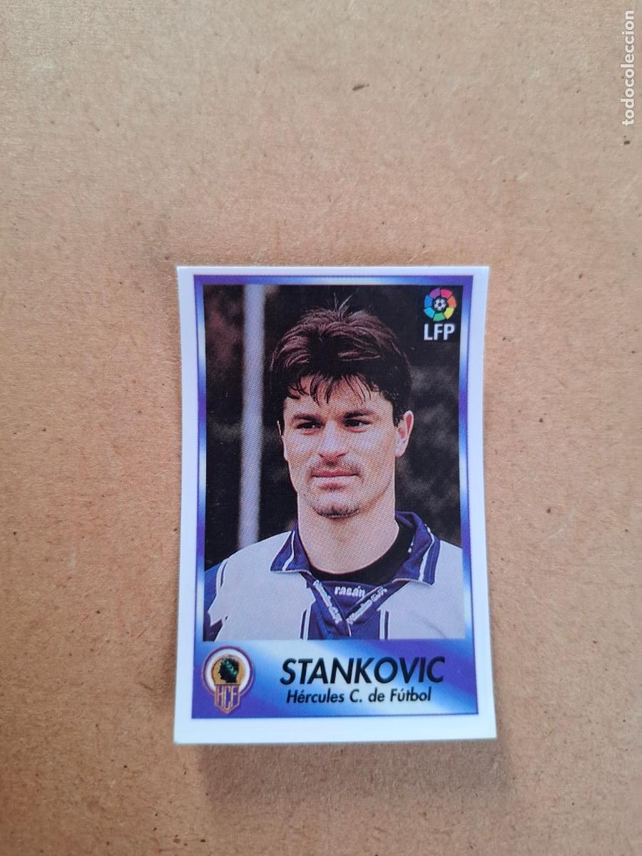 Colecionismo Cromos antigos: BOLLYCAO 96 97 1996 1997 - 301 STANKOVIC - H&Eacute;RCULES CF ( TRASERA SIGUE LA LIGA ) NUNCA PEGADO