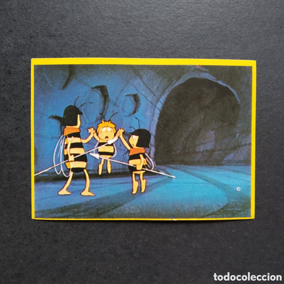 Coleccionismo cromos antiguos: CROMO - N&ordm; 017 - LAS AVENTURAS DE LA ABEJA MAYA - DANONE - A&Ntilde;O 1977