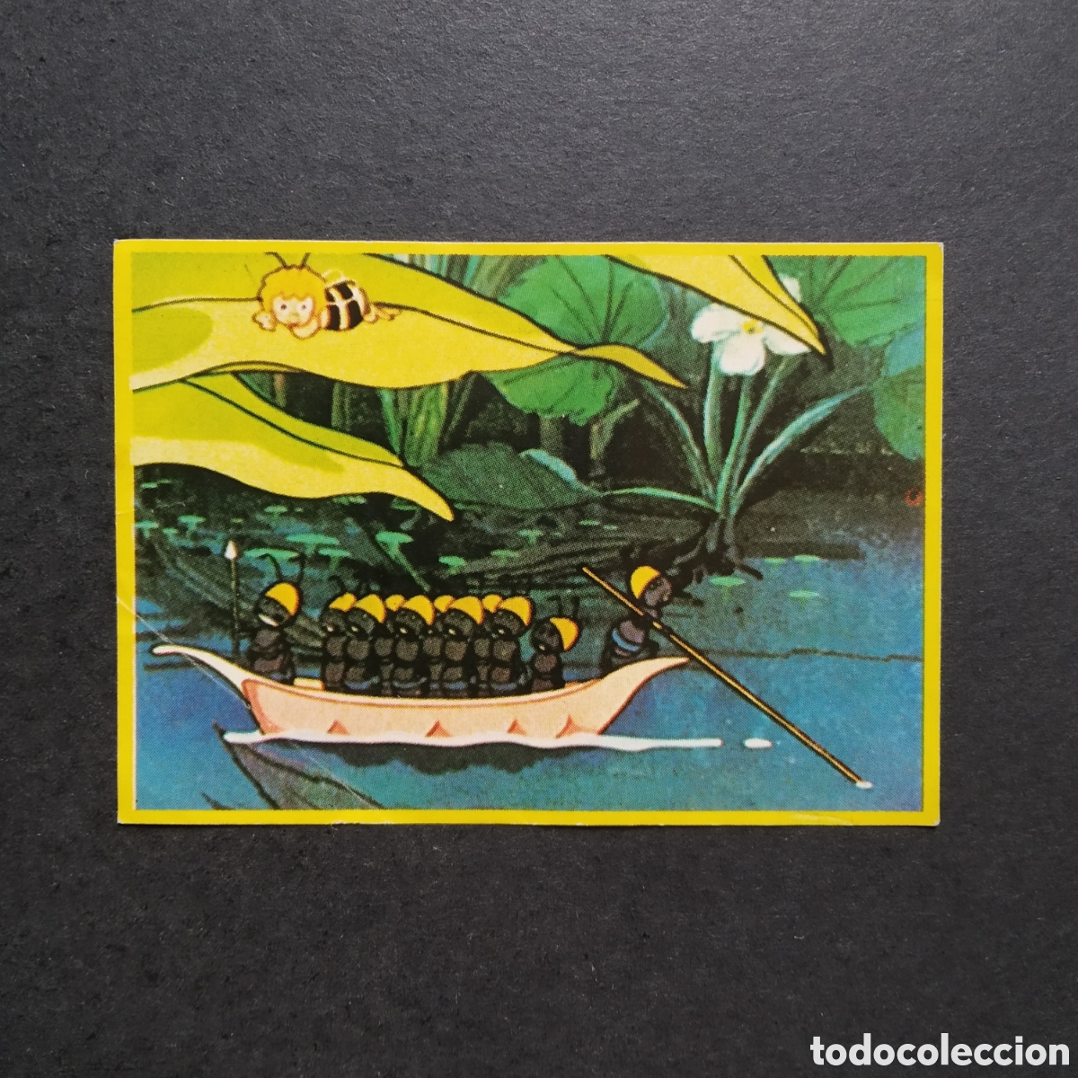 Coleccionismo cromos antiguos: CROMO - N&ordm; 025 - LAS AVENTURAS DE LA ABEJA MAYA - DANONE - A&Ntilde;O 1977