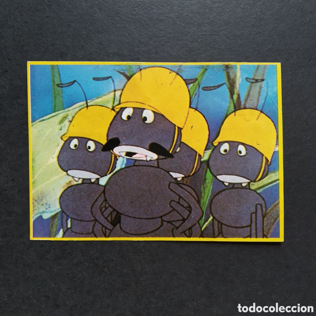 Coleccionismo cromos antiguos: CROMO - N&ordm; 034 - LAS AVENTURAS DE LA ABEJA MAYA - DANONE - A&Ntilde;O 1977