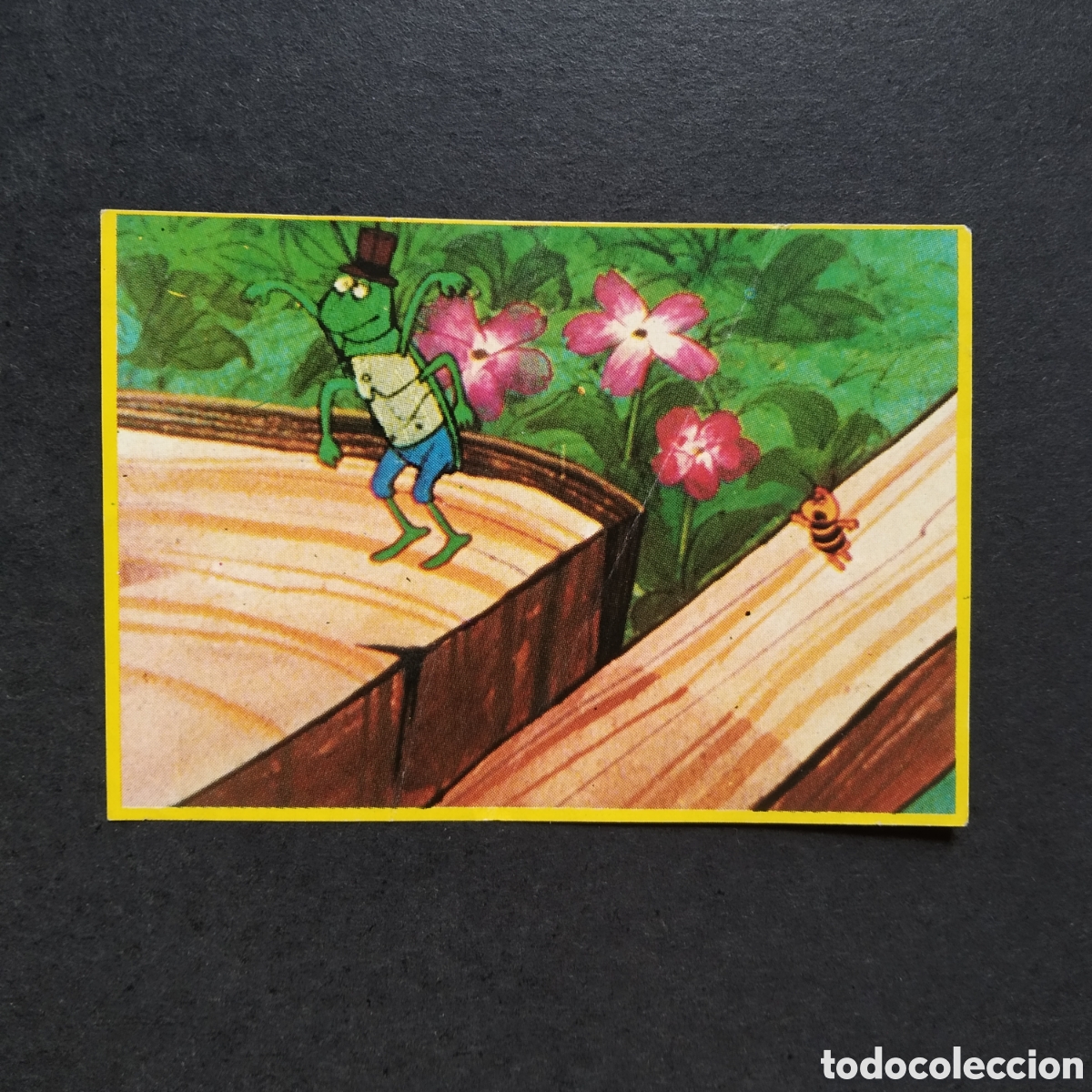 Coleccionismo cromos antiguos: CROMO - N&ordm; 042 - LAS AVENTURAS DE LA ABEJA MAYA - DANONE - A&Ntilde;O 1977