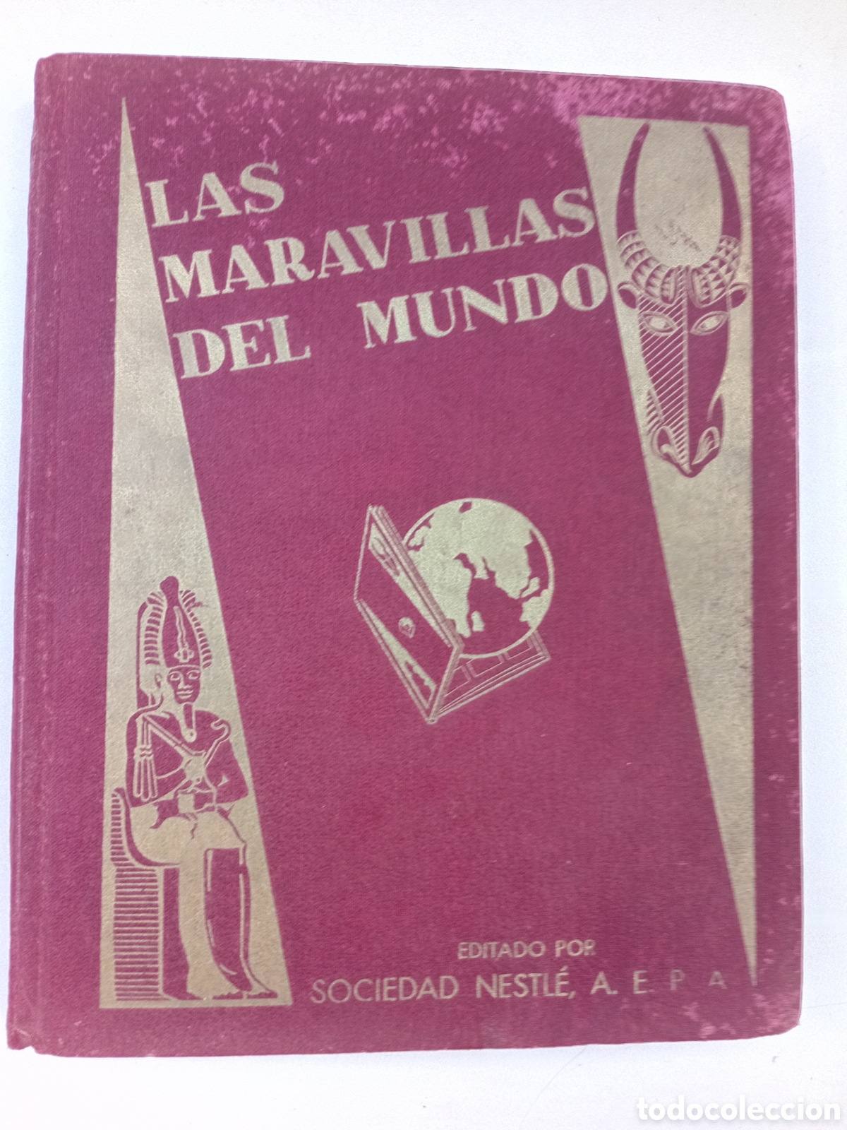 Collectable Antique Stickers: LAS MARAVILLAS DEL MUNDO. COLECCION CROMIS NESTLE