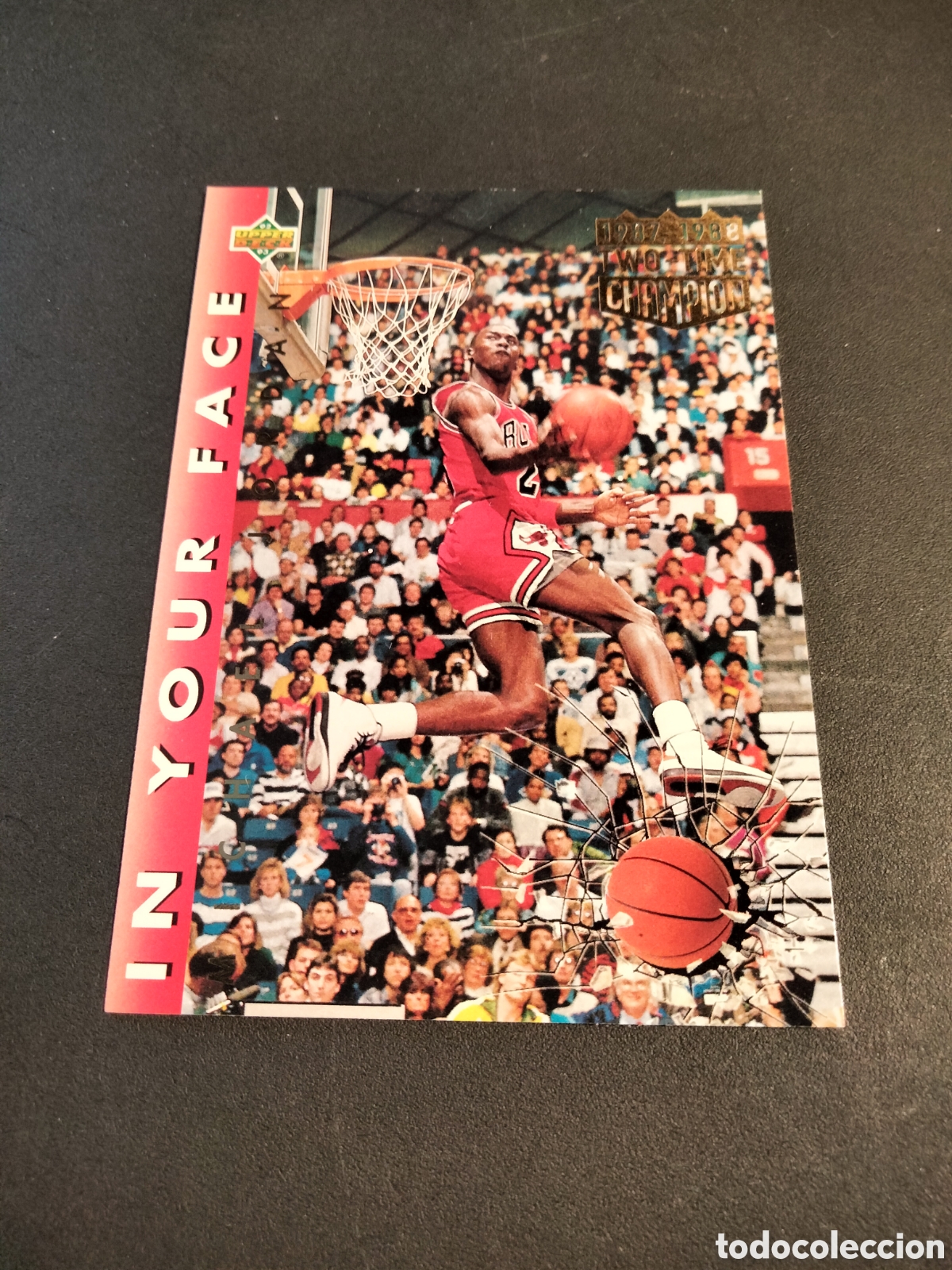 Sammeln alte Sammelbilder: MICHAEL JORDAN # 33 BASKETBALL NBA HIGH SERIES UPPER DECK 1993