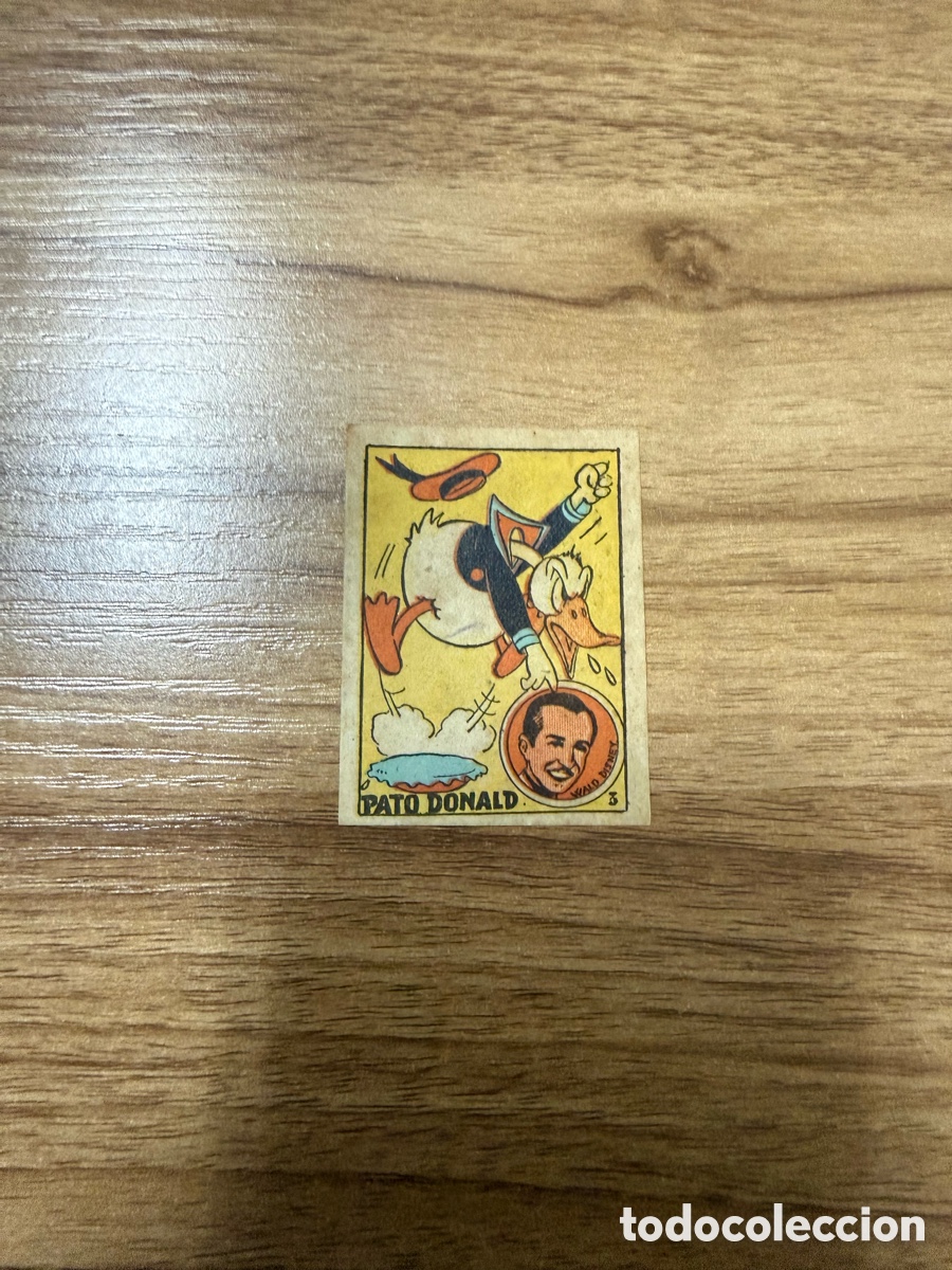 Sammeln alte Sammelbilder: 1939 PATO DONALD WALT DISNEY N&ordm; 3 BRUGUERA SIN PEGAR