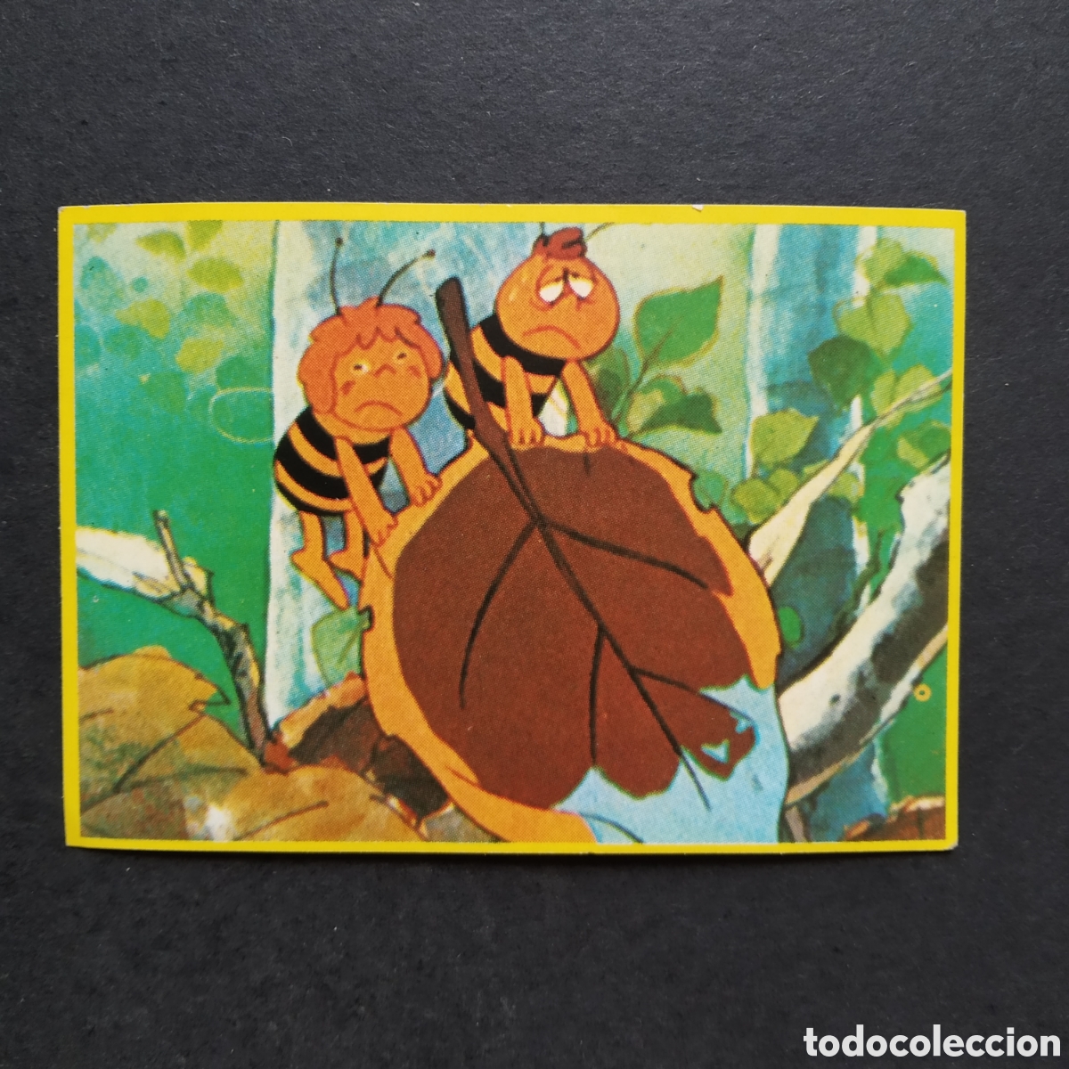 Coleccionismo cromos antiguos: CROMO - N&ordm; 092 - LAS AVENTURAS DE LA ABEJA MAYA - DANONE - A&Ntilde;O 1977