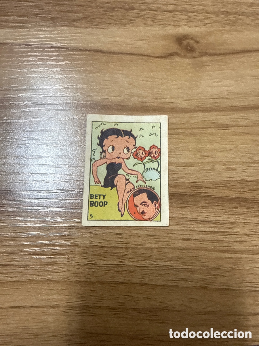 Colecionismo Cromos antigos: 1939 BETTY BOOP N&ordm; 5 BRUGUERA SIN PEGAR
