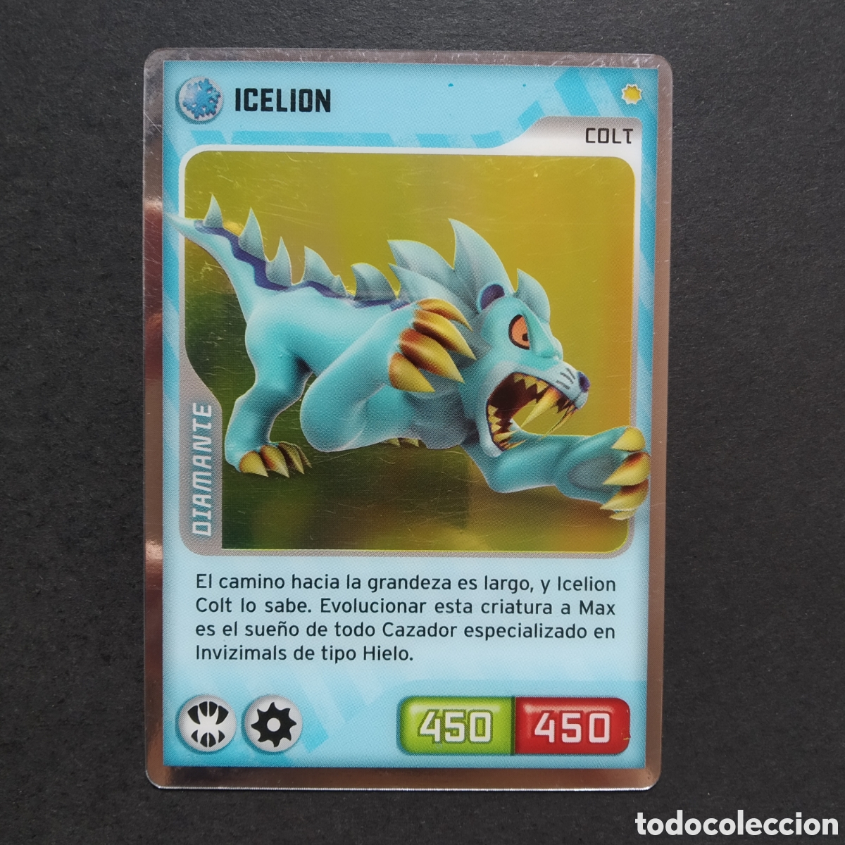 Colecionismo Cromos antigos: CROMO - N&ordm; 092 - ICELION - INVIZIMALS, DESAFIOS OCULTOS - PANINI - A&Ntilde;O 2013