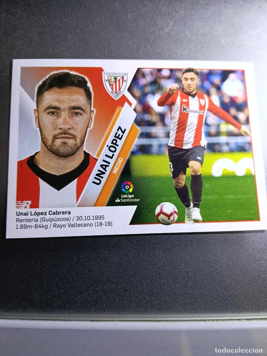 Coleccionismo cromos antiguos: CROMO UNAI LOPEZ 9 BIS COLOCA ATHLETIC CLUB DE BILBAO LIGA 2019 2020 19 20 ESTE PANINI NUNCA PEGADO