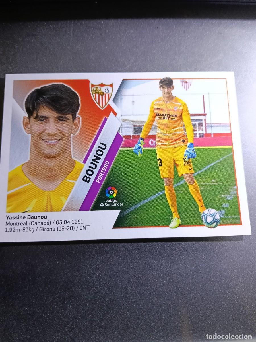 Coleccionismo cromos antiguos: CROMO BOUNOU 2 BIS COLOCA SEVILLA LIGA 2019 2020 19 20 ESTE PANINI NUNCA PEGADO