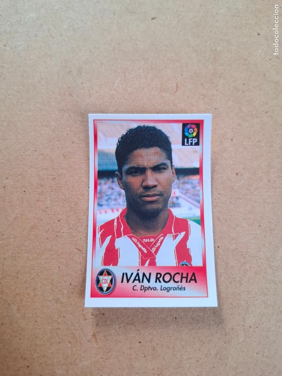 Coleccionismo cromos antiguos: BOLLYCAO 96 97 1996 1997 - 302 IV&Aacute;N ROCHA - CD. LOGRO&Ntilde;ES ( TRASERA TE PRESENTA F&Uacute;TBOL ) NUNCA PEGADO