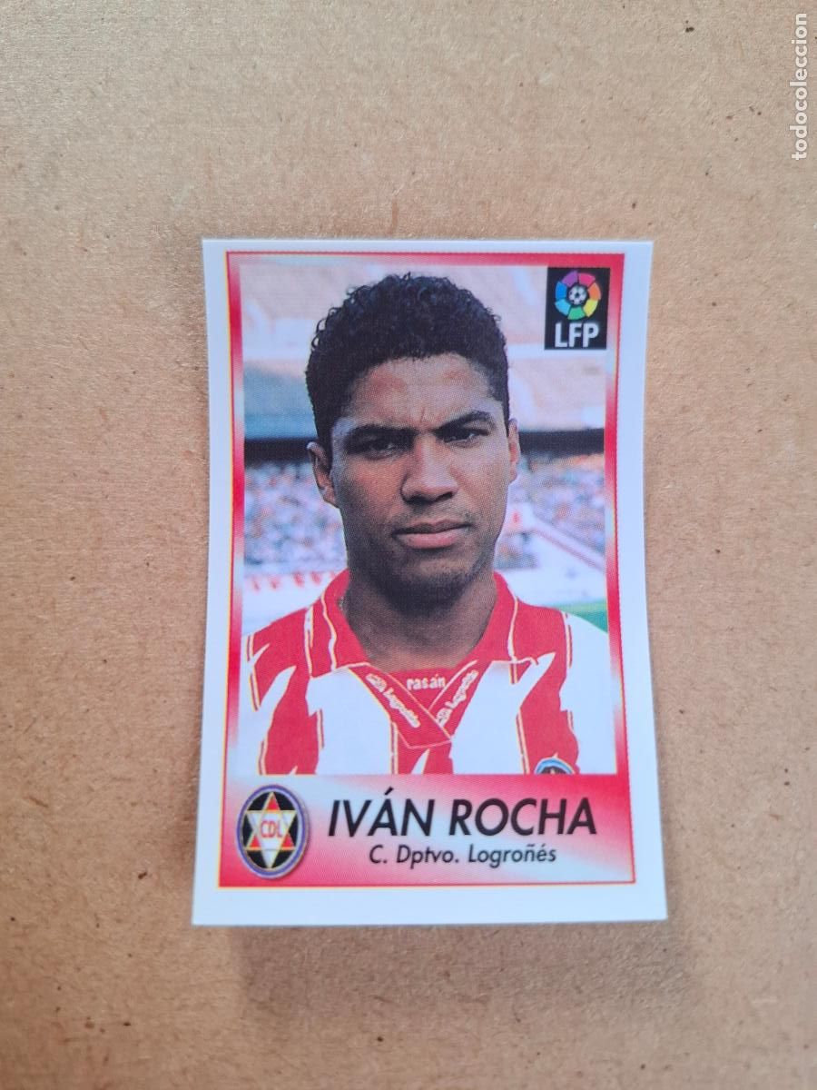 Coleccionismo cromos antiguos: BOLLYCAO 96 97 1996 1997 - 302 IV&Aacute;N ROCHA - CD. LOGRO&Ntilde;ES ( TRASERA SIGUE LA LIGA ) NUNCA PEGADO