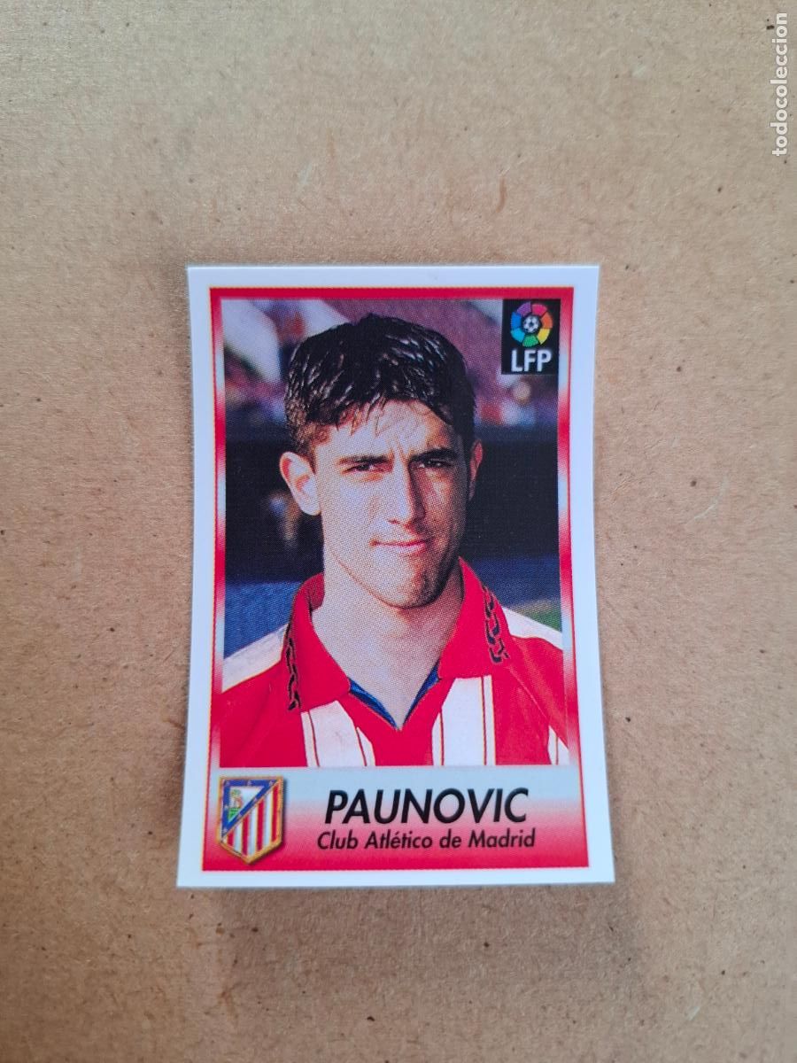 Coleccionismo cromos antiguos: BOLLYCAO 96 97 1996 1997 - 304 PAUNOVIC - CD. LOGRO&Ntilde;ES ( TRASERA TE PRESENTA F&Uacute;TBOL ) NUNCA PEGADO