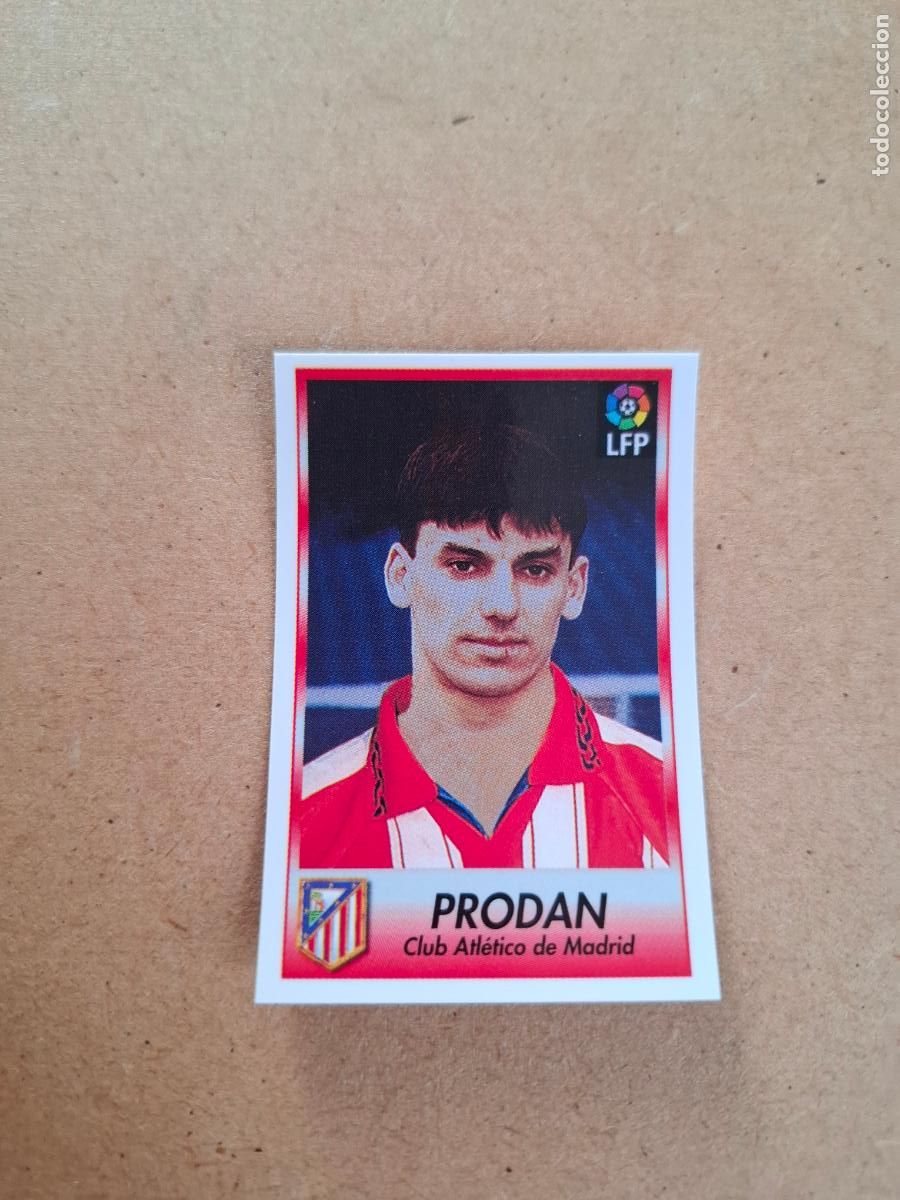 Coleccionismo cromos antiguos: BOLLYCAO 96 97 1996 1997 - 305 PRODAN - AT. MADRID ( TRASERA TE PRESENTA F&Uacute;TBOL ) NUNCA PEGADO