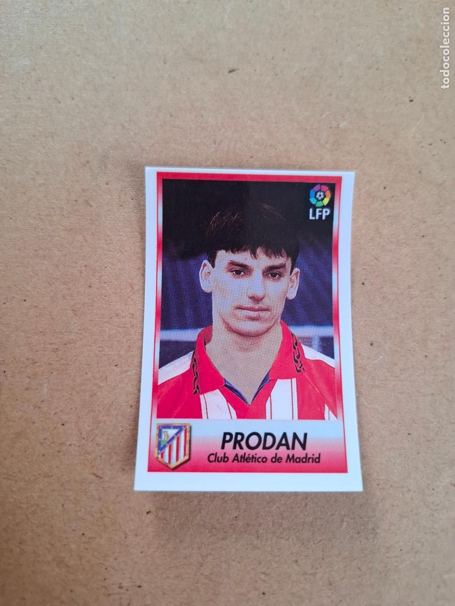Coleccionismo cromos antiguos: BOLLYCAO 96 97 1996 1997 - 305 PRODAN - AT. MADRID ( TRASERA SIGUE LA LIGA ) NUNCA PEGADO