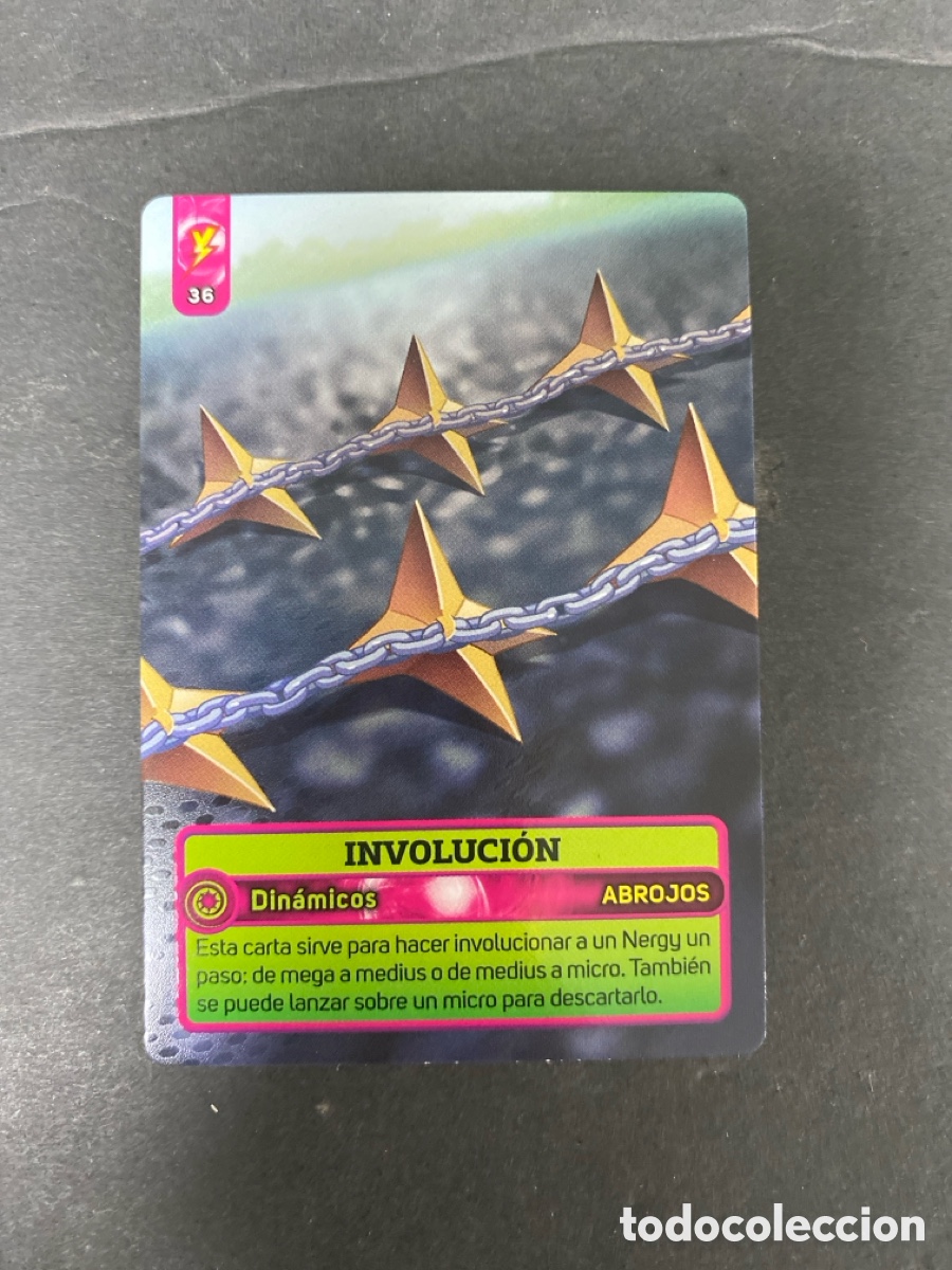 Coleccionismo cromos antiguos: Cromo Nergys N* 36 panini
