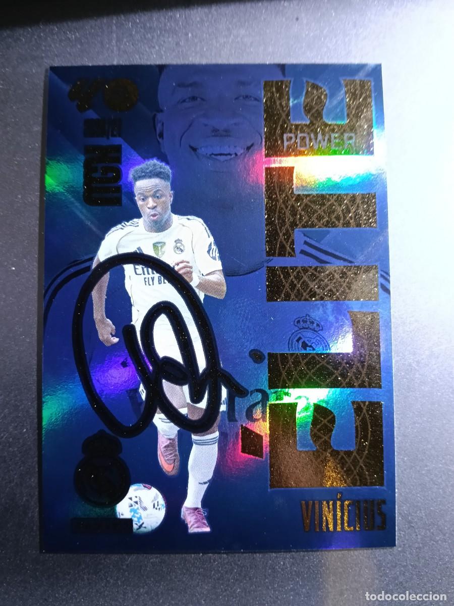 Coleccionismo cromos antiguos: MEGACRACKS VINICIUS 18 ELITE POWER 18P REAL MADRID CROMO LIGA 2026 2027 26 27 MGK PANINI