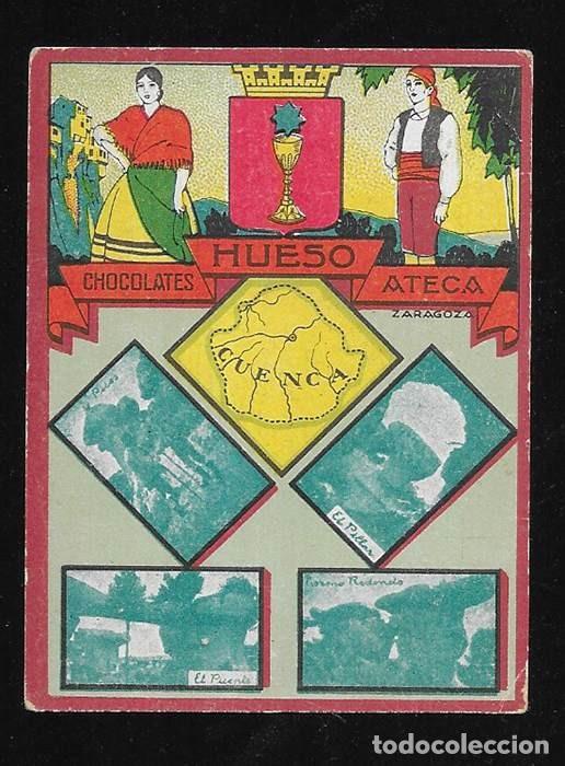 Collectionnisme Cartes &agrave; collectionner anciennes: Hueso, Chocolates. Col. Provincias CUENCA cromo 1930