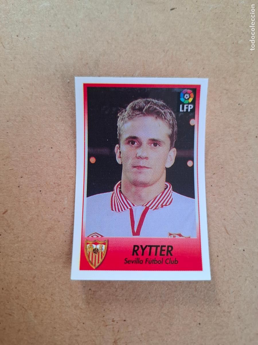 Collezionismo Figurine antiche: BOLLYCAO 96 97 1996 1997 - 311 RYTTER - SEVILLA FC ( TRASERA TE PRESENTA F&Uacute;TBOL ) NUNCA PEGADO