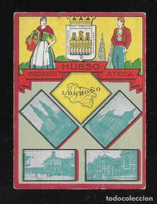 Sammeln alte Sammelbilder: Hueso, Chocolates. Col. Provincias LOGRO&Ntilde;O cromo 1930