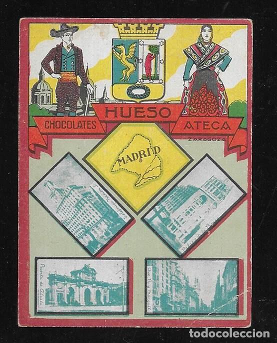 Collezionismo Figurine antiche: Hueso, Chocolates. Col. Provincias MADRID cromo 1930