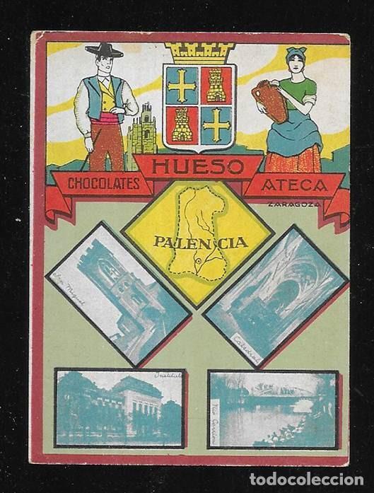 Coleccionismo cromos antiguos: Hueso, Chocolates. Col. Provincias PALENCIA cromo 1930
