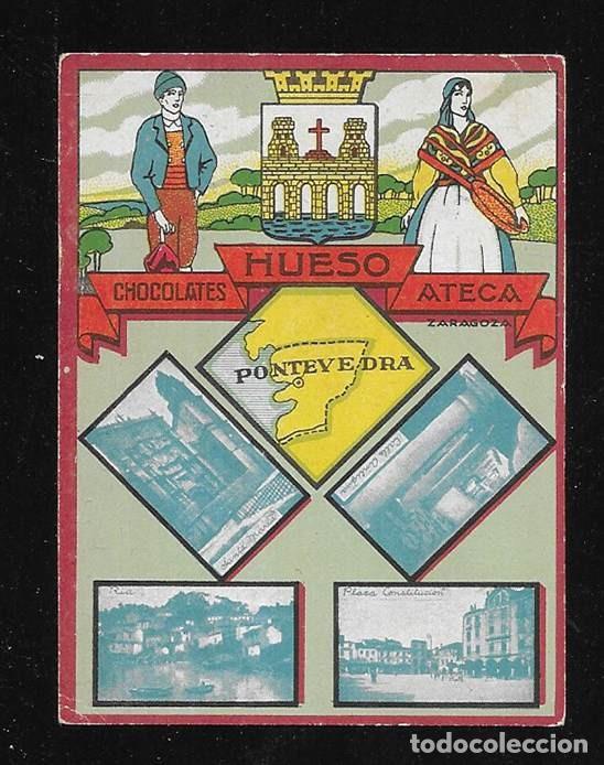 Collectionnisme Cartes &agrave; collectionner anciennes: Hueso, Chocolates. Col. Provincias PONTEVEDRA cromo 1930