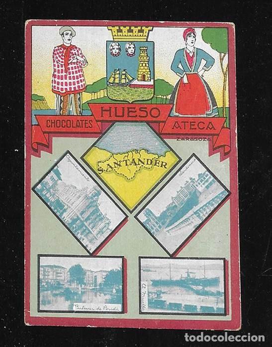 Colecionismo Cromos antigos: Hueso, Chocolates. Col. Provincias SANTANDER cromo 1930