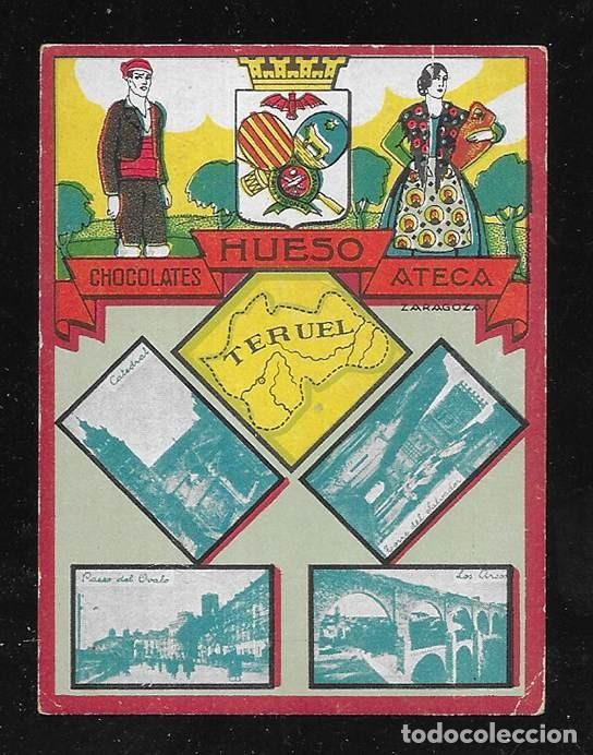 Coleccionismo cromos antiguos: Hueso, Chocolates. Col. Provincias TERUEL cromo 1930