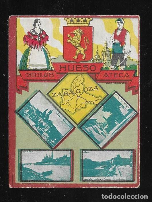 Colecionismo Cromos antigos: Hueso, Chocolates. Col. Provincias ZARAGOZA cromo 1930