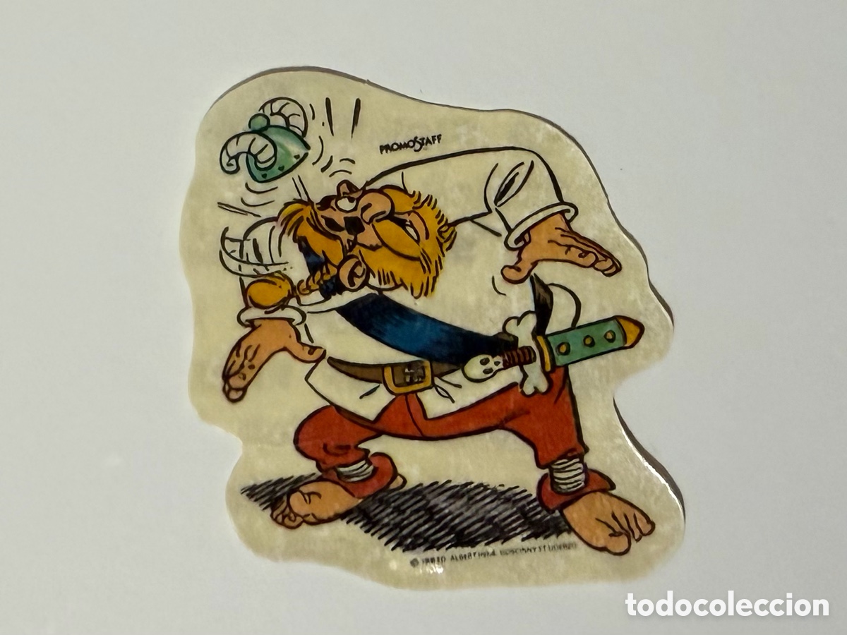Coleccionismo cromos antiguos: Cromo Donuts Panrico Bimbo Asterix