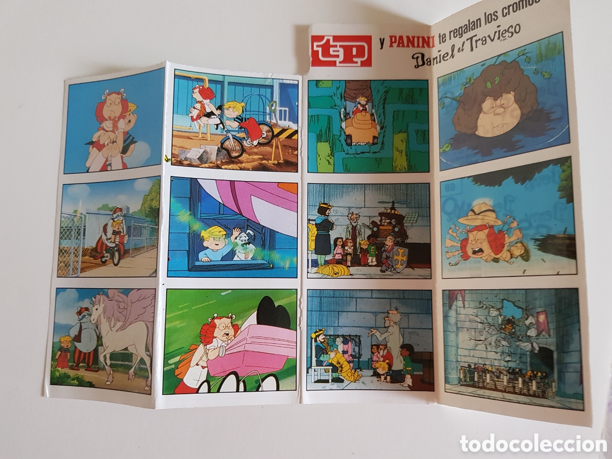 Coleccionismo cromos antiguos: Antiguos cromos de Daniel el travieso. - Foto 1