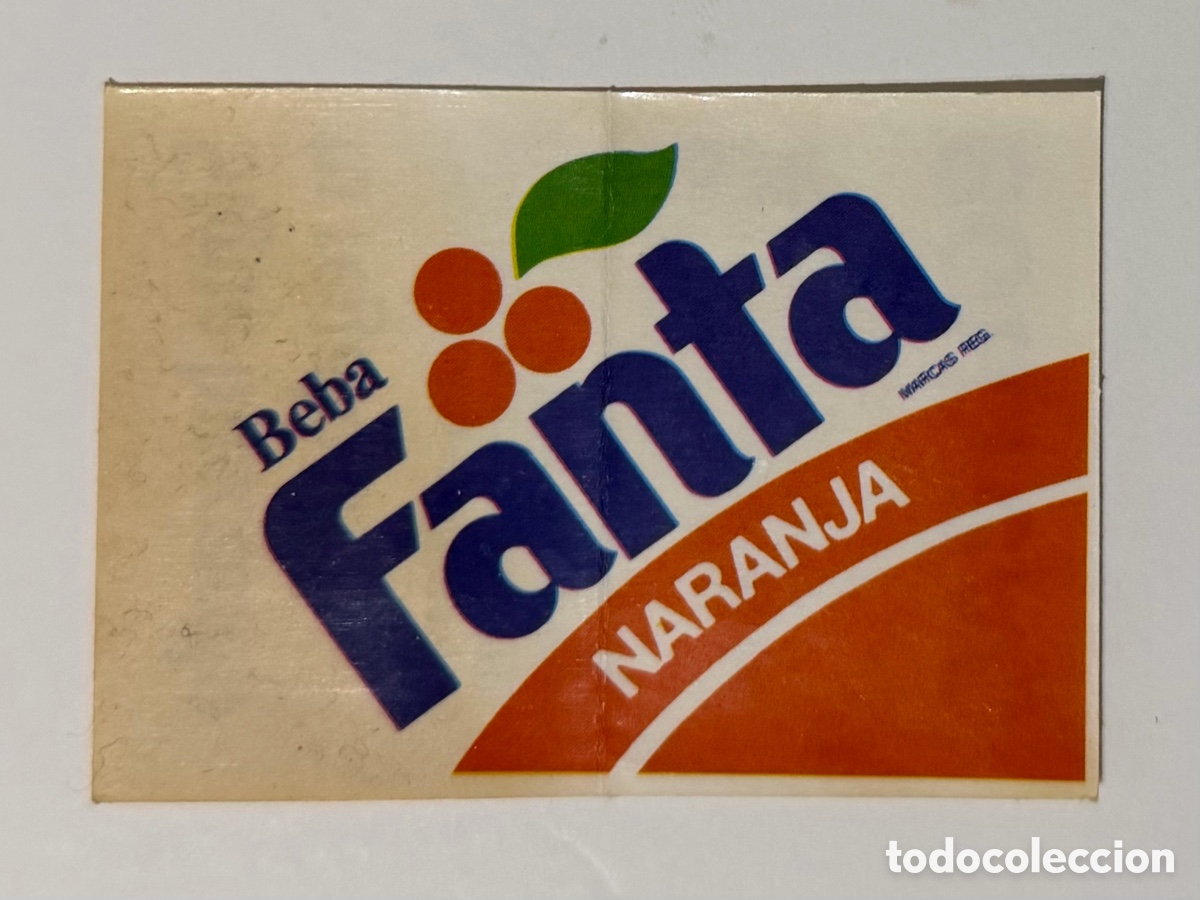 Collezionismo Figurine antiche: Cromo Bollycao Panrico Marcas Fanta