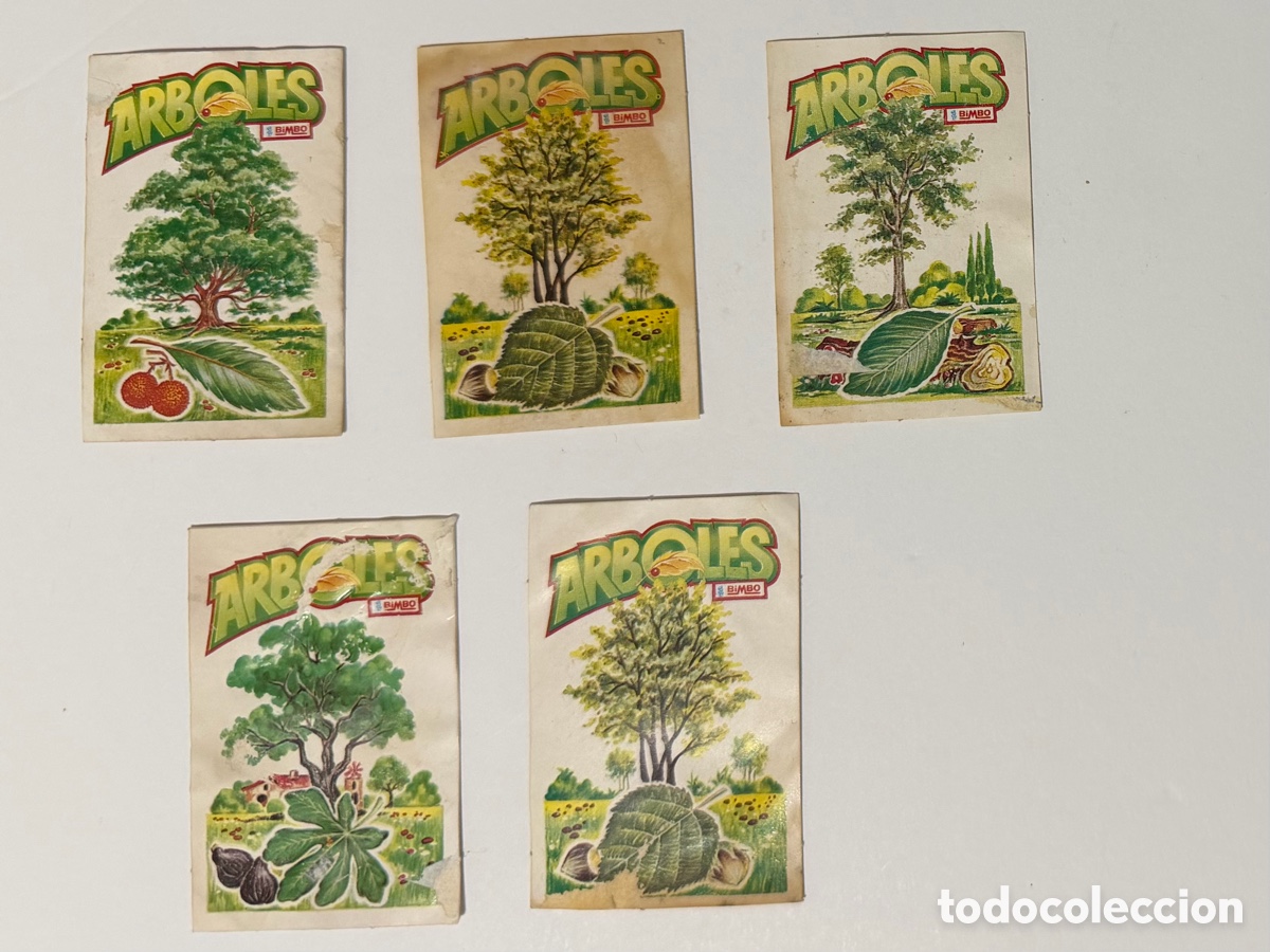 Collezionismo Figurine antiche: Lote Cromos Bimbo &Aacute;rboles