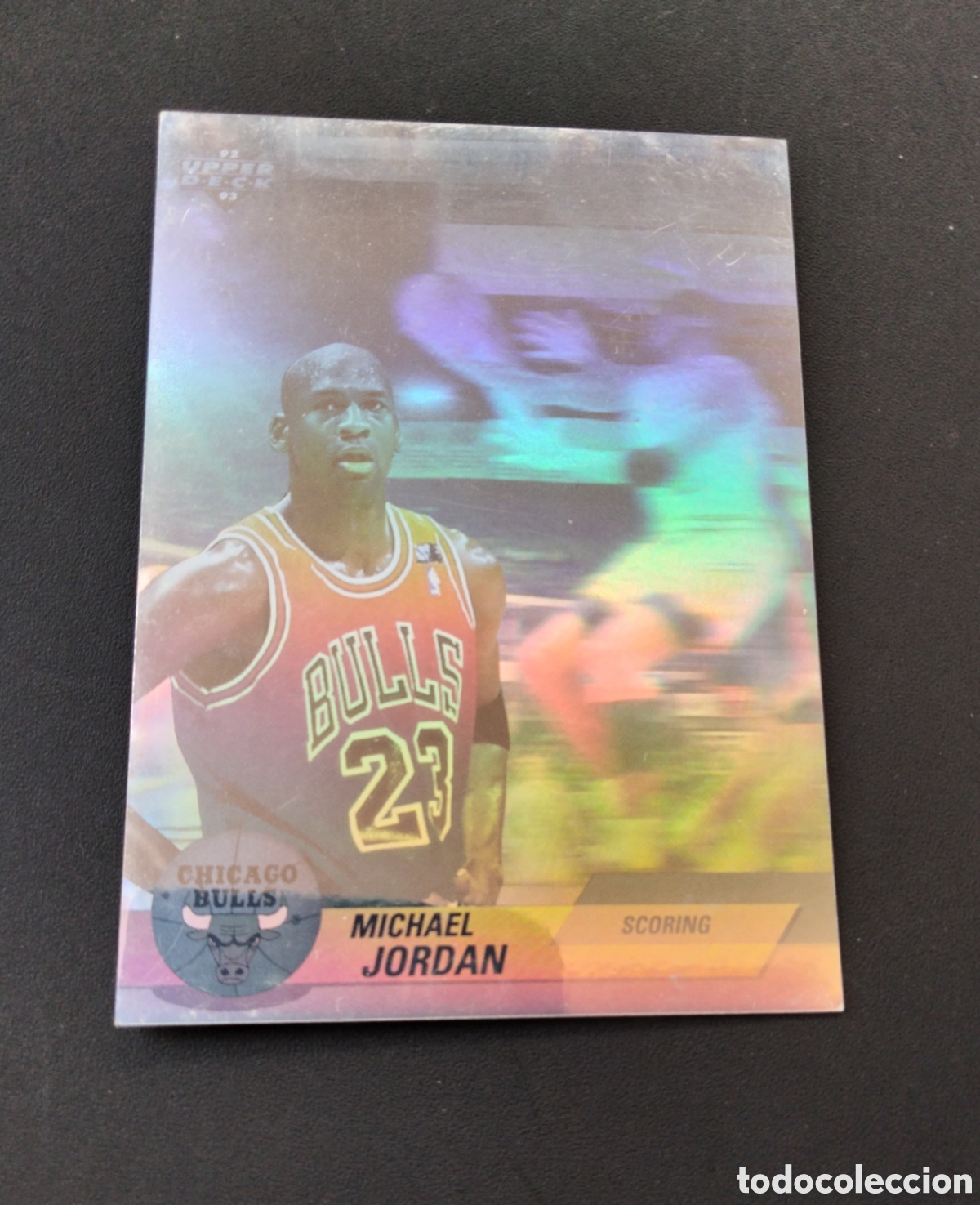 Coleccionismo cromos antiguos: MICHAEL JORDAN # EB1 HOLOGRAMA UPPER DECK HIGH SERIES NBA 1992-1993
