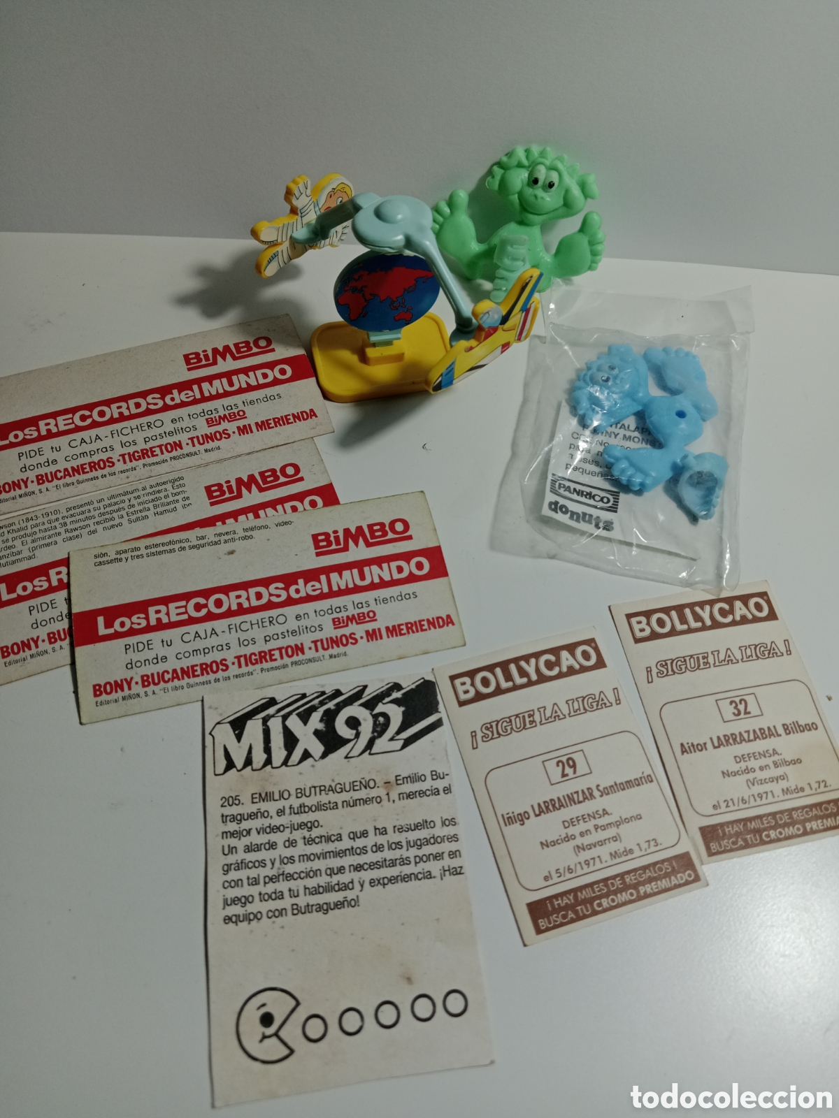 Coleccionismo cromos antiguos: CROMOS BIMBO PANRICO DONUTS BOLLYCAO MIX92