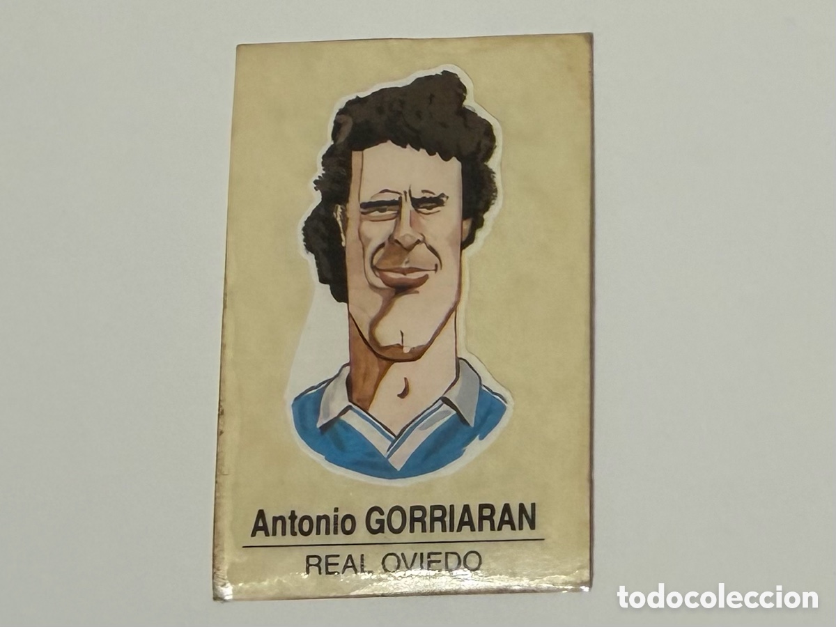 Collezionismo Figurine antiche: Cromo Bollycao Panrico Caricaturas de Futbolistas Famosos N&ordm; 57